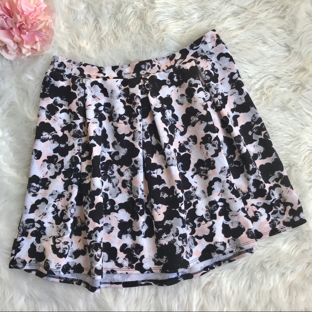 Joe Benbasset Floral Skater Skirt